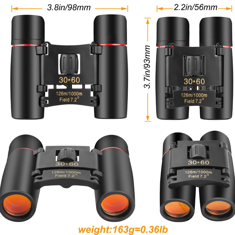 Mini Portable Compact Binoculars For Travel And Sightseeing