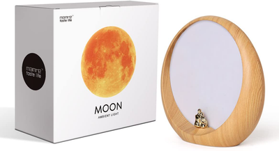 mamre Moon Ambient Light DIY Anniversary Wedding Valentines Day Gift Ideas Art Décor, Love Beneath The Red Moon