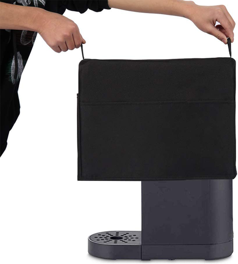 YELAIYEHAO Single Serve Coffee Makers Cover for Keurig Coffee Maker (grey, 14"X10"X15")