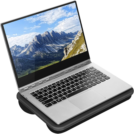Compact Lap Desk - Black - Fits up to 13.3 Inch Laptops