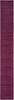 Unique Loom Solo Solid Shag Collection Area Modern Plush Rug Lush & Soft, 2' 6" x 19' 8", Eggplant Purple