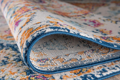 Rugshop Vintage Distressed Bohemian Runner Rug 2' x 7' Ivory
