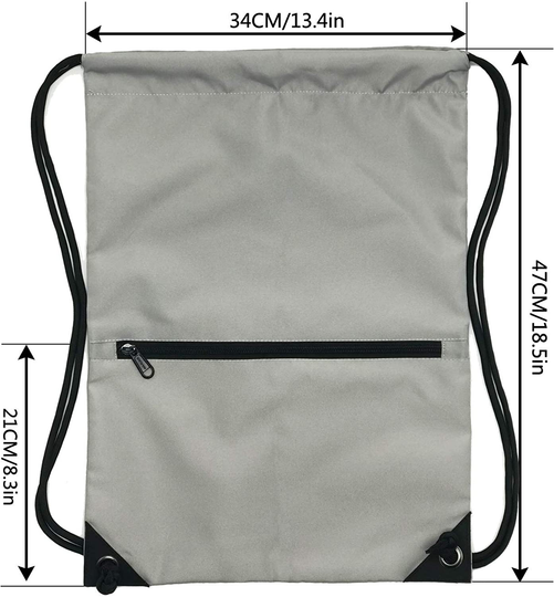 HOLYLUCK Drawstring Backpack Bag Sport Gym Sackpack