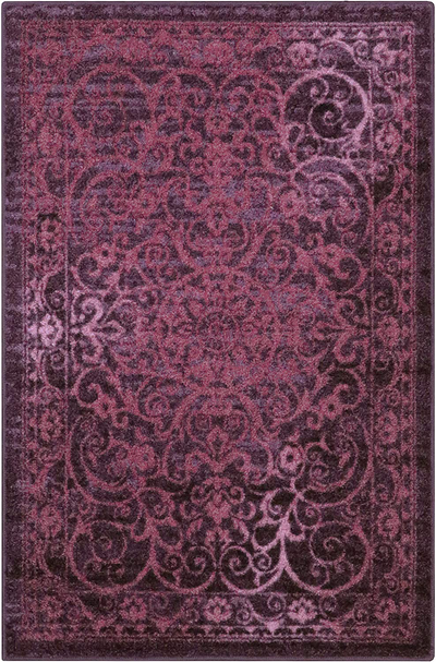 Maples Rugs Area Rug - Pelham 5 x 7 Large Area Rugs [Made in USA] for Living Room, Bedroom, and Dining Room, Wineberry