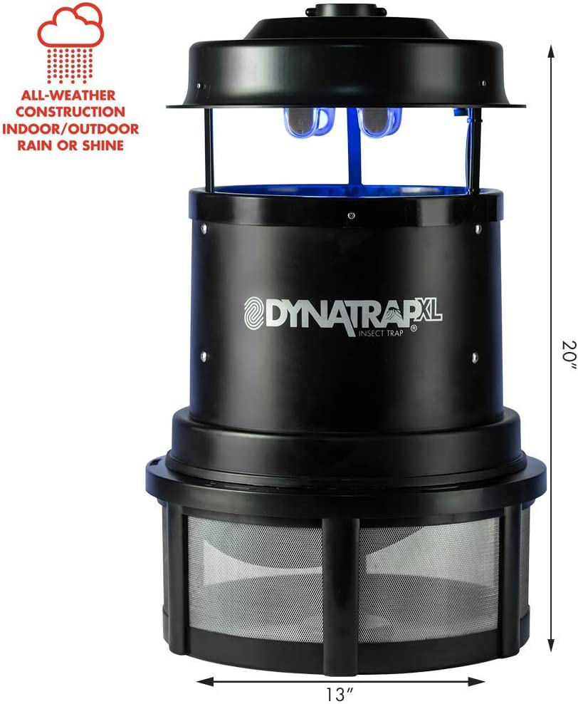 DynaTrap DT2000XL Extra-Large Insect Trap 2 UV Bulbs, 1 Acre, Black