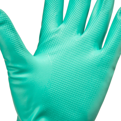 Tusko Products Best Nitrile Rubber Cleaning, Household, Dishwashing Gloves, Latex Free, Vinyl Free, Medium M (Reusable not Disposable)