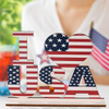 4th of July Table Sign - Independence Day Centerpiece