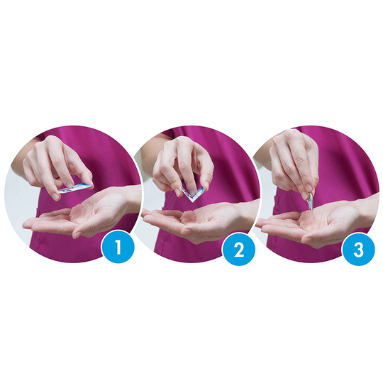 PURELL SINGLES Advanced Hand Sanitizer Gel, Fragrance Free, 125 Count Single-Use Travel Size Packets - 9620-12-125EC