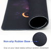 Galaxy Mouse Pads for Wireless Mouse,Farbiunu Rubber Mousepad,Stitched Edge & Washable. Mouse Mats for Computer,Laptop Accessory,Mousepads for Office Gaming Home.