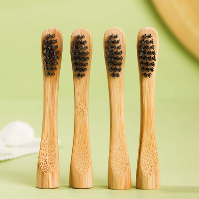 Clean Eco-Friendly Sonicare Electric Toothbrush Replacement Bamboo Toothbrush Heads 4PCS