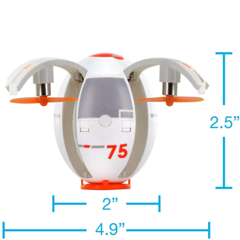 360 Degree Auto Hover Flying RC Quadcopter Egg Drone 