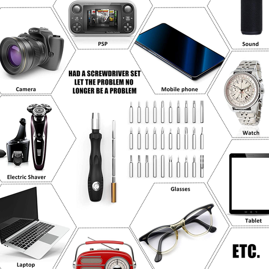 32 In 1 Small Screwdriver Set, Mini Magnetic Screwdriver Set