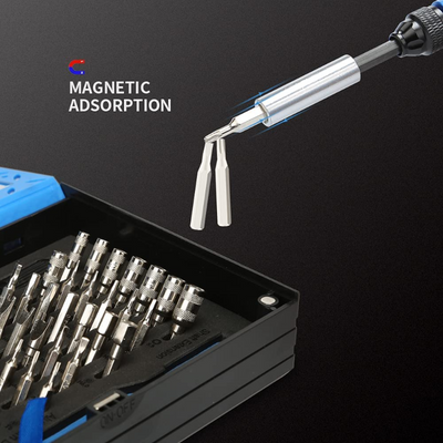 63 in 1 Precision Screwdriver Set with 59 Magnetic Driver Bits, Small Electronic Repair Tool Kit