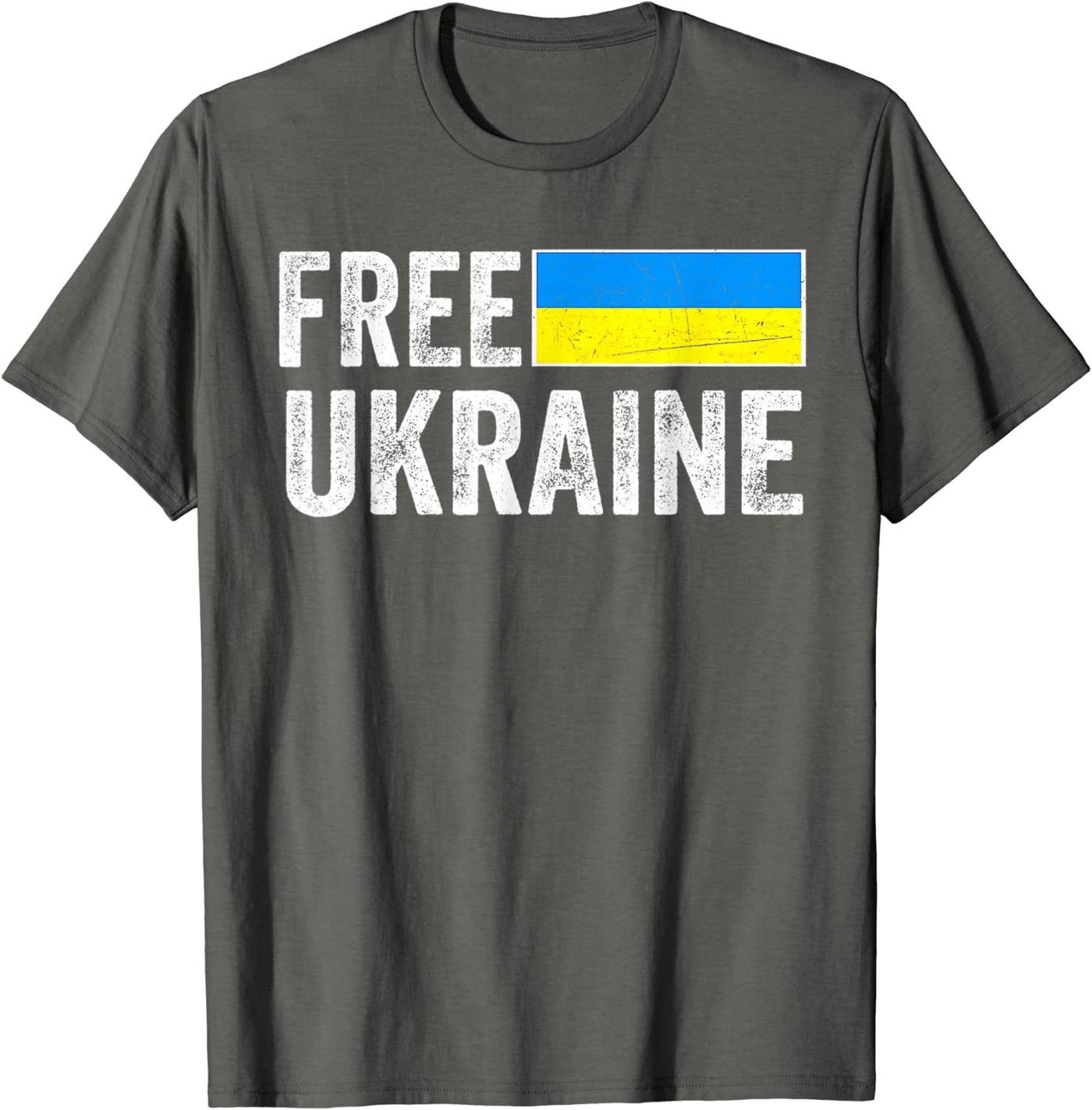 Support Ukraine I Stand With Ukraine Flag Free Ukraine T-Shirt