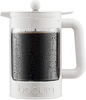 Bodum Bean Cold Brew Coffee Maker Set, 1.5 L/51 oz, White