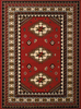 United Weavers of America Dallas Tres Rug, 2'3 x 8', Red