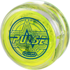 Duncan Toys Pulse LED Light-Up Yo-Yo, Intermediate Level Yo-Yo with Ball Bearing Axle and LED Lights, Clear/Green