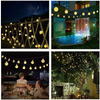 24ft Waterproof Garden Solar Lights with 50 LED Bulbs and 8 Modes 