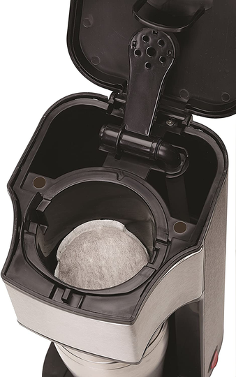 Capresso 425 On-the-Go Personal Coffee Maker, Silver/Black