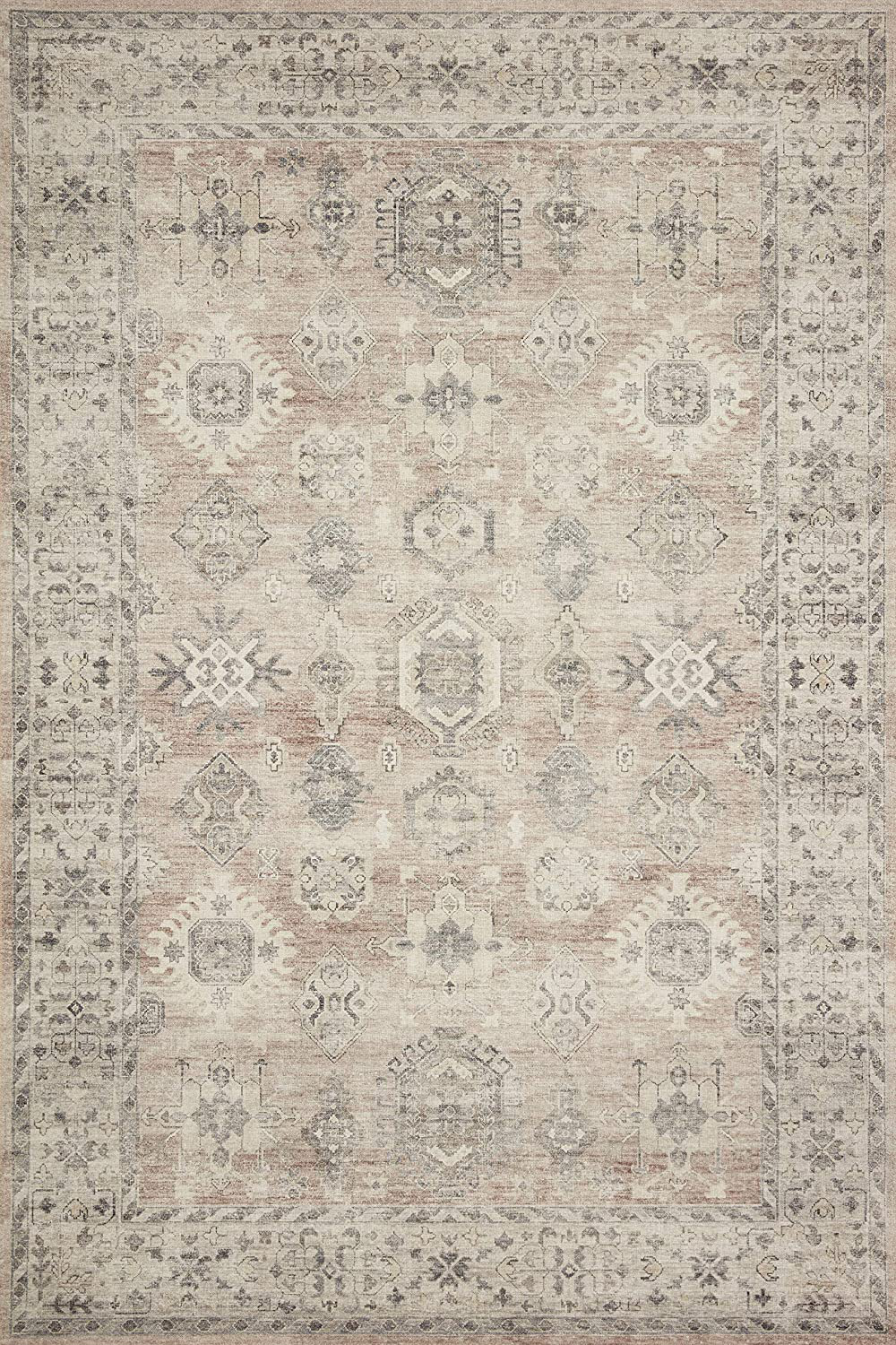 Loloi II Hathaway HTH-03 Java Traditional Accent Rug 2'-0" x 5'-0"