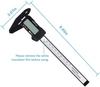 Digital Caliper, Electronic Digital Caliper Stainless Steel Body with Large LCD Screen | 0-6 Inches | Inch/Millimeter Conversion