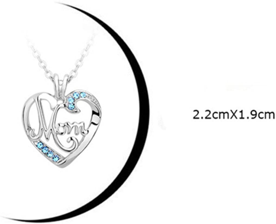 Mother Heart Pendant Necklace