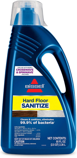 Bissell Hard Floor Sanitize Formula, 80 oz, 2504L, 80 Ounce