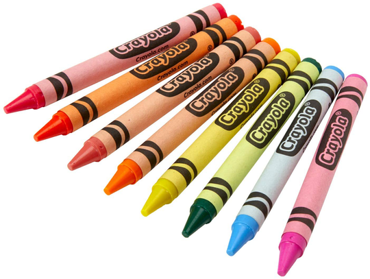 Crayola Neon Crayons, Coloring Book Supplies, Gift for Kids, 8 Count