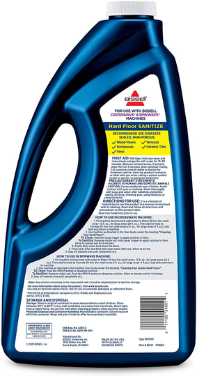 Bissell Hard Floor Sanitize Formula, 64 oz, 25041