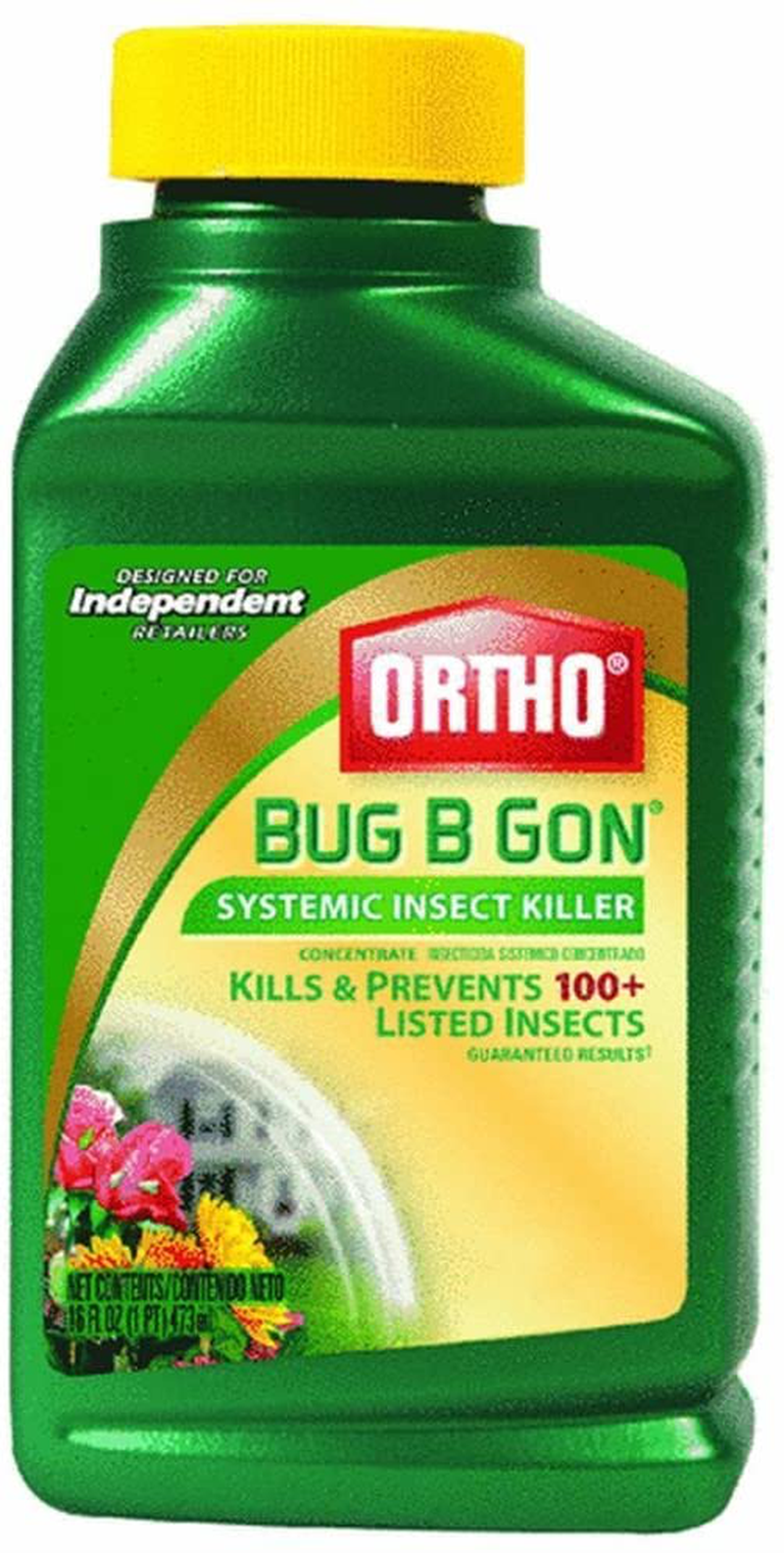 Scotts Company 1600610 Bug B Gon Systemic Insect Killer Concentrate, 16-Ounce