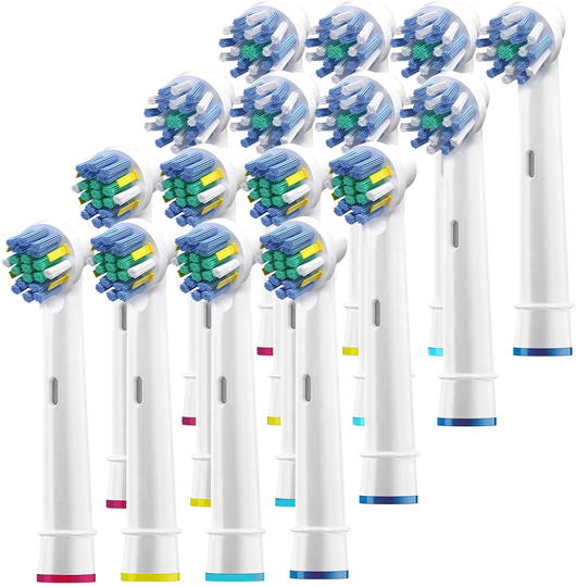 Replacement Brush Heads Compatible With Oral B Braun Electric Toothbrush-Fits Oral-b Pro 1000, Vitality, Triumph, Kids + More!
