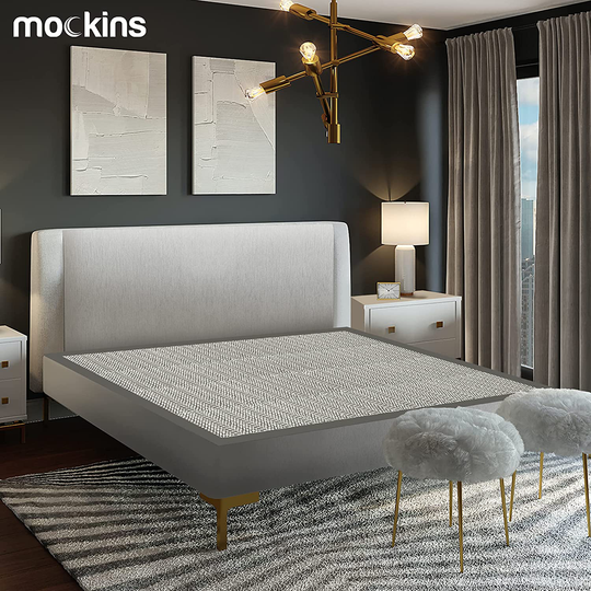 Mockins Full Size 48" x 72" Slip Resistant Mattress Pad | Prevents Mattress & Topper from Slipping & Sliding | Strong & Durable Gripper Pad | Multi-Purpose & Customizable…