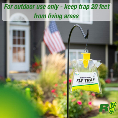 RESCUE! Outdoor Disposable Fly Trap – 2 Pack