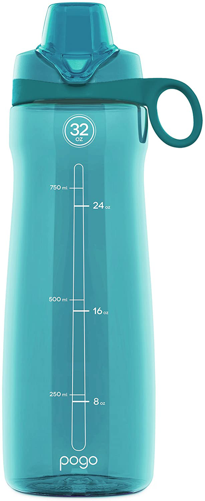 BPA-Free Plastic Water Bottle with Chug Lid