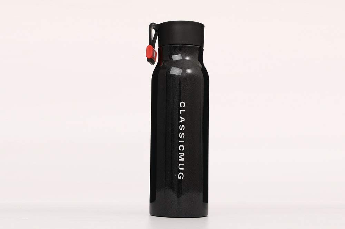 Stainless Insulated Water Bottle, Double Wall Sports Bottle 12oz Vacuum Cup
