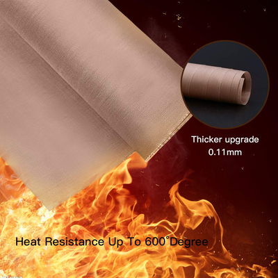3 Pack PTFE Teflon Sheet for Heat Press Transfer Sheet Non Stick 16 x 20" Heat Transfer Paper Reusable Heat Resistant Craft Mat