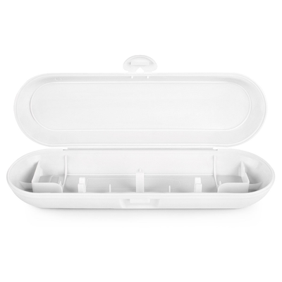 Toothbrush Travel Case Compatible For Philip Sonicare/Oral-B Electric Tooth brushes (White)