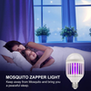 NoBug Bug Zapper Led Light Bulb 2 in 1, Mosquito Killer Lamp Led UV Lamp Fly Moths Zappers Fits 110V E26 Light Bulbs Socket