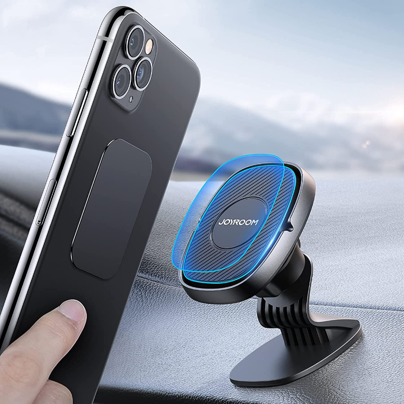2 Pack Universal Magnetic Car Mount Holder With 360° Rotation For Smartphone 