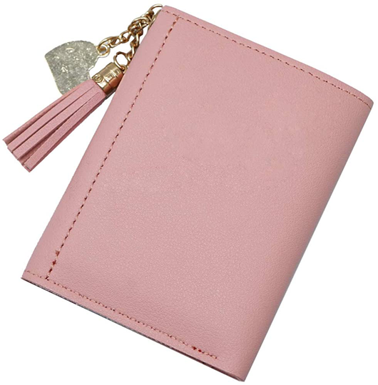 Small Wallet for Women，Ultra Slim Pu Leather Credit Card Holder Clutch Wallets for Women