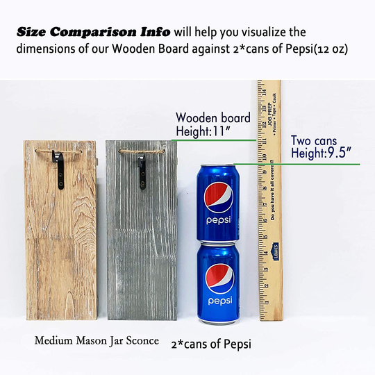 Besuerte Mason Jar Wall Sconces with LED Fairy Lights Automatic On and Off Timer Modern Wall Hanging Home Decor Farmhouse Decor Decorative Vintage Lighting