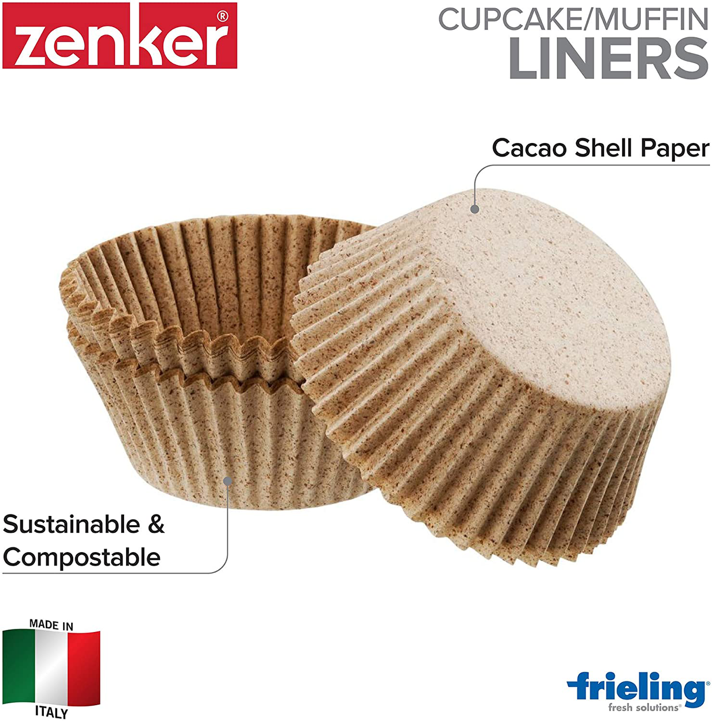 Zenker Muffin Paper Trays Pack of 40