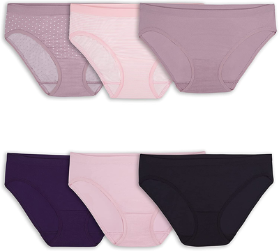 Fruit of the Loom Women's Seamless Panties