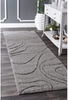 nuLOOM Carolyn Cozy Soft & Plush Shag Runner Rug, 2 Feet 6 Inch x 6 Feet, Dark Grey