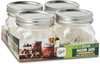 Ball Collection Elite Wide Mount 16Oz Pint Jars (Pack of 4)