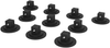 Precision Defined Aluminum Tool Socket Holder Replacement Clips, 3/8-Inch, 10-Pack, Spring Loaded Ball Bearing | Metric or SAE Sockets