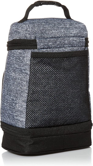 adidas Excel 2 Insulated Lunch Bag, Jersey Onix Grey/Black, One Size