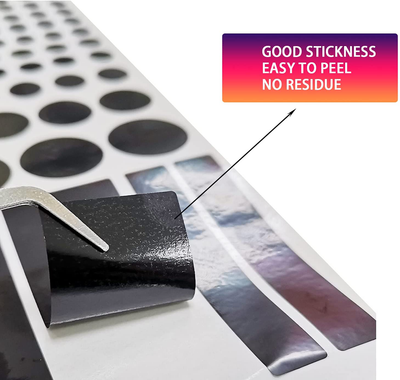 100% Black-Out Sticker, Light Dimming Sticker,LED Cover Sheets for Routers, Clocks and Electrical Appliances