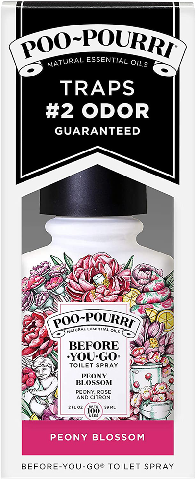 Poo-Pourri Before-You-go Toilet Spray, Cloud Berry Scent, 0.34 Fl Oz