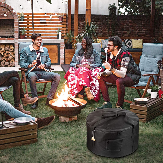 Carrying Bag for Outland Firebowl 823 Outdoor Portable Propane Fire Pit Carrying Bag for Firebowl 870 Water-Resistant 19 Inch Gas Fire Pit Carry Bag for Outland Fire Bowl 893